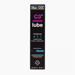 Muc-Off C3 Wet Ceramic Lube Zincir Yağı120ml